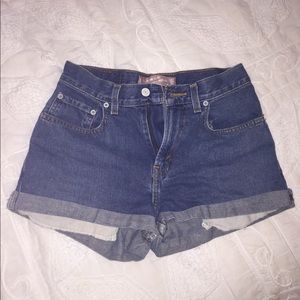 Levi’s High Waisted Shorts